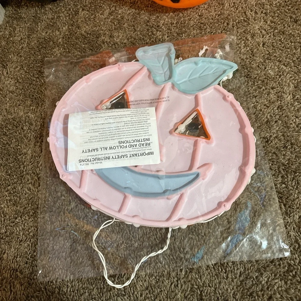Halloween Pumpkin Neon Light Decoration